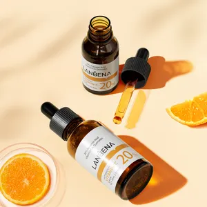 Lanbena làm trắng cơ thể thuần chay tinh khiết Vitamin C nám điều trị huyết thanh cho sắc tố nâng nicinamide nghệ tây huyết thanh