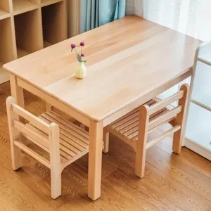 Mobiliario de mesa montessori para niños, equipo de guardería para bebé, de alta calidad, venta al por mayor