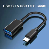 2 en 1 usb c micro type c connecteur OTG Câble adaptateur USB Type C mâle vers USB femelle OTG Câble convertisseur