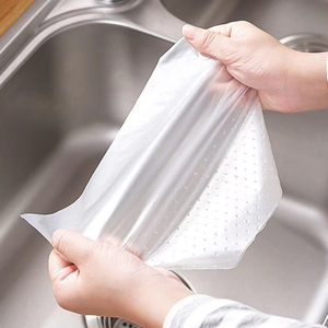 Waterproof Bag <b>Kitchen</b> Sink Strainer Drainage Bag Garbage Bag Disposable Leftover Vegetable Scraps Bag Anti <b>Clogging</b> - Product Image 4