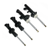 Amortisseurs avant et arrière, droit et gauche, avec commande électrique, pour BMW X3, F25, X4, F26, 37116797025, 37116797026, 37126799911, lot de 4 pièces