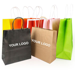 Vente en gros <span class=keywords><strong>pas</strong></span> <span class=keywords><strong>cher</strong></span> mini emballage de shopping artisanal écologique sac cadeau cadeau de <span class=keywords><strong>mariage</strong></span> personnalisé en papier pour fête d'anniversaire gavor goodie pour enfants - Product Image 2