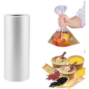 Sacs en plastique transparents de qualité supérieure pour fruits et légumes, rouleau de 12x20 pouces, 350 unités, pour le stockage en cuisine - Product Image 1