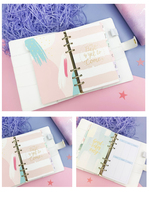 Agenda en cuir PU 2026, carnet de notes, organiseur, agenda personnalisé avec logo, format A5, avec coffret cadeau