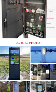 Pantalla Publicitaria Vertical para Exteriores de Alto Brillo, con Soporte de Pie, Impermeable, Pantalla Digital Comercial - Product Image 5