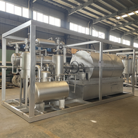 Usine de pyrolyse de plastique entièrement automatique de marque DOING, 500 kg/jour, avec moteur, traitement discontinu et continu, prix compétitif