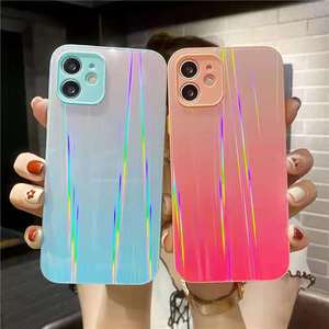 <span class=keywords><strong>2021</strong></span> amazon Offre Spéciale shen zhen dégradé couleur verre trempé téléphone portable coque housse accessoires pour <span class=keywords><strong>smartphone</strong></span> - Product Image 5