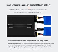 Chargeur agricole pour drones OEM, tension d'entrée 110-240V, Ultra Power UP2000-14S, double canal avec port AS150U