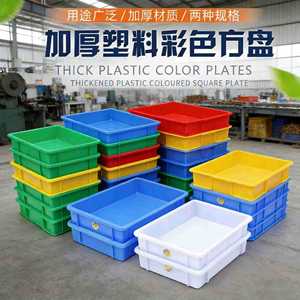 ถาดเก็บของพลาสติก 1200x600x200 มม. สำหรับงานหนัก ใช้ในงานโลจิสติกส์และคลังสินค้า สีฟ้า ไม่มีฝาปิด - Product Image 2