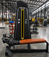 Máquina de remo sentado con carga de pin para entrenamiento de espalda y parte superior del cuerpo, equipo de gimnasio para fitness