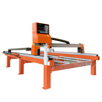 Vente chaude en acier inoxydable CNC tôle automatique double entraînement machine de découpe plasma de bureau, détachable 1530 1550 3050