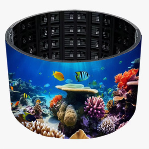 Paneles de Pantalla LED Curvos para Interiores P2 P2.5mm, Pantalla Flexible de 360 Grados para Publicidad, Video Wall para Túneles LED - Product Image 4