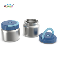 Aohea Market Pot alimentaire isolé populaire Pot à soupe Chauffer les aliments Conteneur chaud Pot à vide Cuillère Thermos avec poignée et couvercle