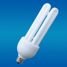 หลอดไฟ CFL สีขาว OEM ขั้ว E27 4U 6000K แสงเดย์ไลท์ 80lm/W 6000 ชั่วโมง CRI 80 AC 220V รับประกัน 2 ปี 1760 ลูเมนส์ - Product Image 2
