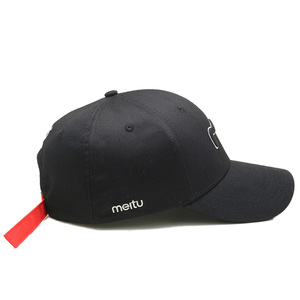 Mũ Thời Trang Logo Thêu 3D Thương Hiệu Tùy Chỉnh Mũ Bóng Chày 6 Tấm Có Dây Đeo Lưng Dài Điều Chỉnh Được - Product Image 5