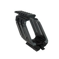 Lunette de visée à point rouge réglable avec support métallique et étui en alliage d'aluminium pour accessoires sportifs