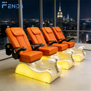 Sillón de Pedicura Eléctrico Reclinable sin Tuberías para Salón de Belleza, Muebles Profesionales para Salón de Uñas, Silla de <span class=keywords><strong>Spa</strong></span> para el Cuidado de los Pies - Product Image 4