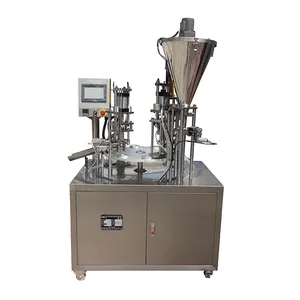 Hot Type Premade Espresso Coffee Rotary K Cup Filling Sealing Machine Coffee Pod Filling And Sealing Machine