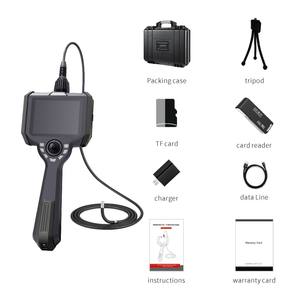 6mm muayene kamera, IP67 su geçirmez Led eklemli Borescope kamera, 5 "Wifi videoskop 2 metre <span class=keywords><strong>NDT</strong></span> türbin motorları - Product Image 6