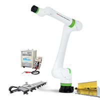 Robot collaboratif FANUC CRX à 6 axes, bras de cobot, charge utile de 5 à 30 kg, soudage, palettisation, machine d'entretien