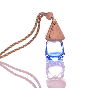 6Ml 8Ml Rỗng Xe Nước Hoa Thủy Tinh Chai Với Dây Treo Xe Nước Hoa Treo Khuếch Tán - Product Image 5
