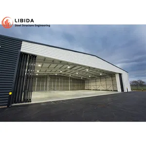 Taller de almacenamiento industrial confeccionado Estructura de hierro estructural prefabricada Edificio Cobertizos de almacén de acero