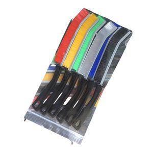 Cepillo industrial personalizable para lechada de azulejos multicolor, cepillo de limpieza de grietas de cerdas duras ODM OEM hecho en Vietnam - Product Image 5