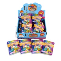 Mini Squishy Personnalisé en Forme de Dumpling, Boîte Mystère à Montée Lente, Anti-Stress, Sensoriel, Kawaii, en TPR Souple, Vente en Gros pour Filles