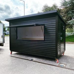 Cucina Esterna Contemporanea in Container Mobile per Ristorante e Caffè con Design Robusto e Durevole - Product Image 1