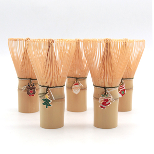 Fouet à matcha en bambou japonais éco-responsable de haute qualité EsticK, logo personnalisé, plusieurs tailles de dents, pour usage domestique et en restaurant - Product Image 1