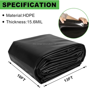 Géomembrane HDPE arc-en-ciel pour l'élevage de poissons et des crevettes, revêtement de bassin 0,50 mm 1,00 mm surface lisse KSD-029 - Product Image 2