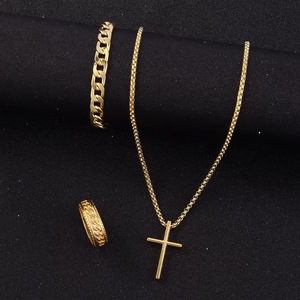 Conjunto de Joyería para Mujer, Pulsera, Anillo, Collar, Accesorios de Moda a Juego, Joyería para Uso Diario - Product Image 4
