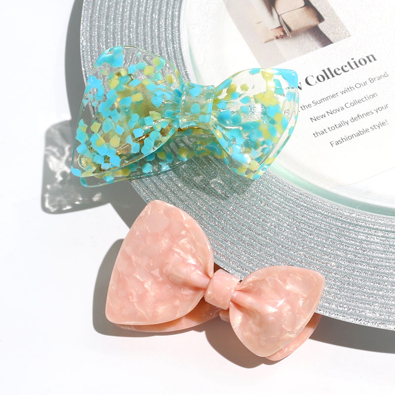 XinMei корейские милые зажимы для волос с большим бантом аксессуары для женщин Красочные зажимы для волос из целлюлозы ацетата милые зажимы для волос