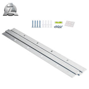 ZJD-ZC124B 12 en 30 cm Heavy Duty Montage Mural Coupe En Alliage D'aluminium Panneau Suspendu Cintre Z Clips Taquet Français - Product Image 1