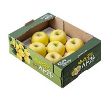 Boîtes rigides biodégradables personnalisées en carton ondulé pour l'emballage alimentaire de fruits (fraises, ananas)