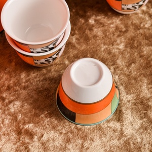 luxury Modern Ceramic Tea <b>Cups</b> <b>Set</b> With Horse Pattern Heat Resisting Drinkware For Tea Drinking utensils kitchen <b>set</b> - Product Image 5