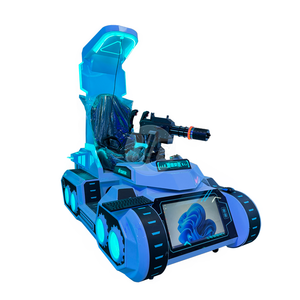 Machine de jeu de tir de réalité virtuelle intérieur/extérieur VR cinéma pistolet guerre Gatling simulateur aluminium acier pour parc d'aventure - Product Image 5