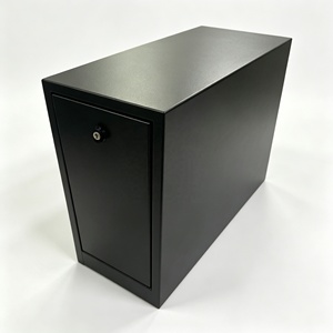 Steel powder coat black toolbox with <b>drawers</b> - Product Image 4