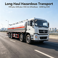 Camion-citerne neuf QTD Jincheng 8X4, 25,72 m³, 32 tonnes de charge utile, conduite à gauche, norme Euro, transport de liquides dangereux