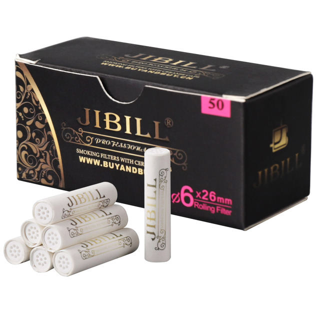 Tobacco Pipe Filters Wholesale Active Carbon Filter for Tobacco Smoking Pipe 6mm/7mm/8mm/9mm Ceramic Filter
