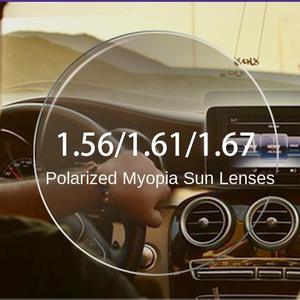 Reven 1.56 1.61 1.67 Lentille de conduite anti-éblouissement avec protection contre les rayons bleus Lunettes de prescription optiques Lentilles de myopie et d'hypermétropie - Product Image 3