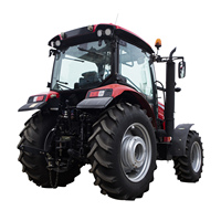 Traktor Roda Diesel 110HP 4WD Semua Medan Peralatan Pertanian Multifungsi Gearbox 12-Kecepatan Pompa Bearing China IV/Euro IV
