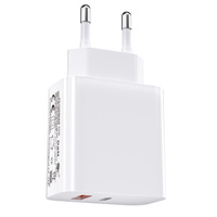 Chargeur rapide GAN 45W QC3.1 pd3.1 Type-C Usb-c GAN 45W Chargeur rapide pour téléphone portable 17 UL CE approuvé