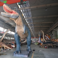 Système sonore réaliste de parc d'attractions, dinosaure mécanique électrique, dinosaure animatronique grandeur nature, simulation réaliste