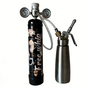 Bouteille de gaz industrielle haute pression pour crème fouettée, CO2, N2, hélium, pour outils de pâtisserie - Product Image 6