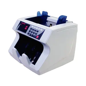 portátil calidad nuevo diseño Banco verificación de equipos efectivo bill contador de alta velocidad de la máquina de conteo de