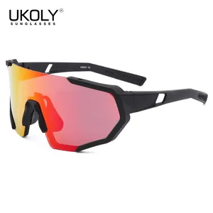 Fahrrad brille Outdoor-Sport Polarisierte Linse Sonnenbrille Brille Brille Fahrrad Sonnenbrille