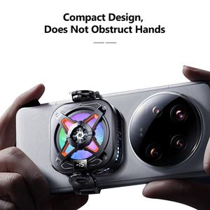 Ventilateur de Refroidissement SMONAMA SL54 ROG RGB pour Téléphone Portable, Refroidisseur Magnétique à Semi-conducteur TEC Peltier avec Affichage Numérique 5V 3A 15W - Product Image 4