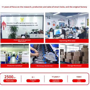 Système de verrouillage intelligent par capteur WiFi pour hôtel Écran d'affichage LCD B & B Carte d'accès Bois Aluminium Acier Portes <span class=keywords><strong>Cloud</strong></span> Code électronique - Product Image 6