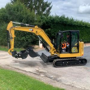 รถขุดขนาดเล็กสำหรับแมวรถขุดขนาดเล็กของแท้จากญี่ปุ่น306ตีนตะขาบทำงานต่ำ - Product Image 3